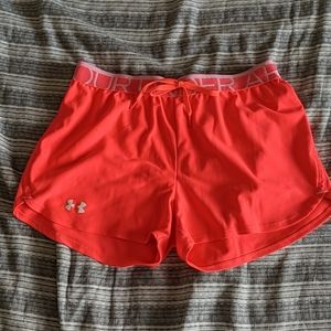 Under Armour Bright Coral Shorts
